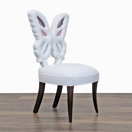 Used Haute House Stained-Glass Farfalla Dining Chair for sale on AptDeco