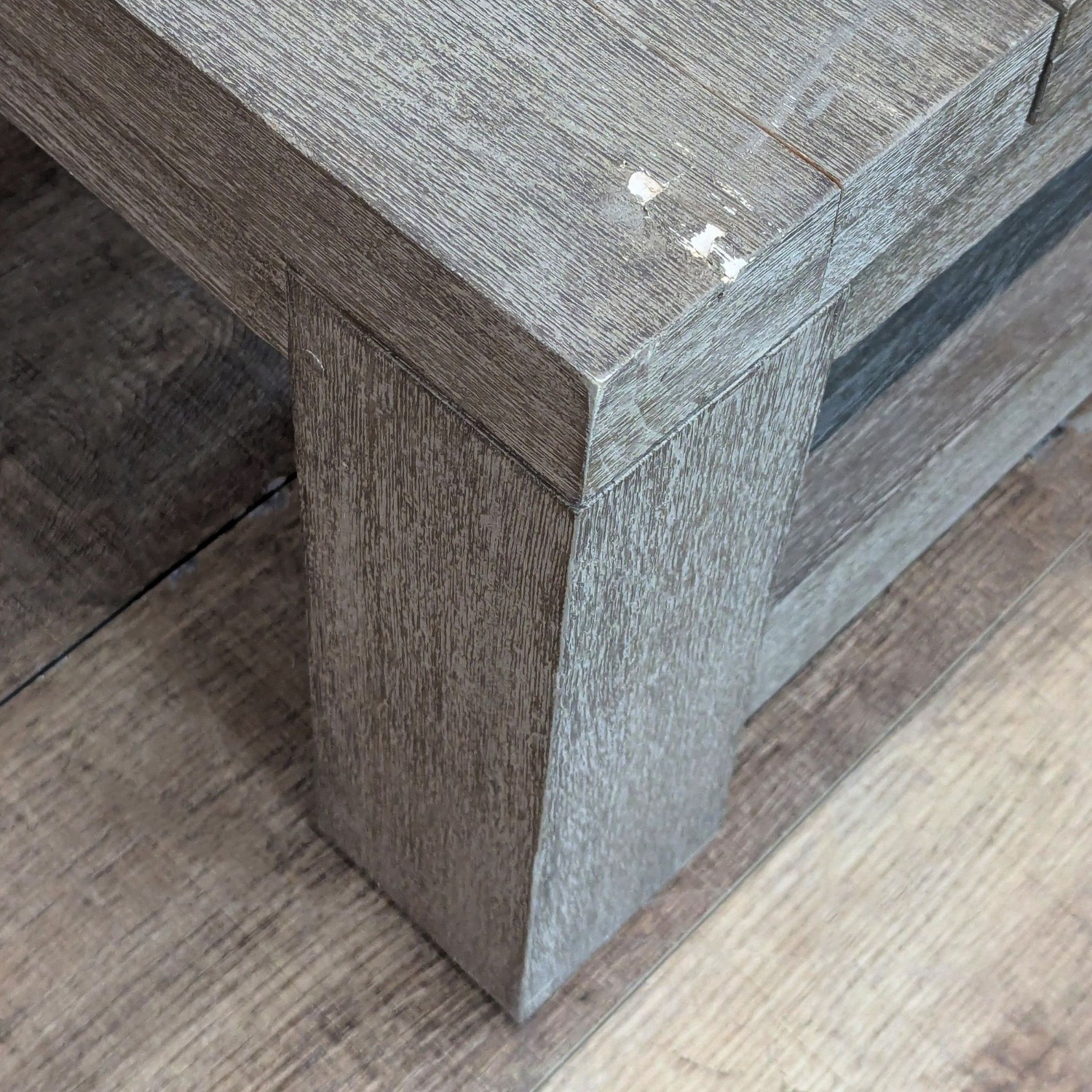 Restoration Hardware French Beam Weathered Oak  - image-4