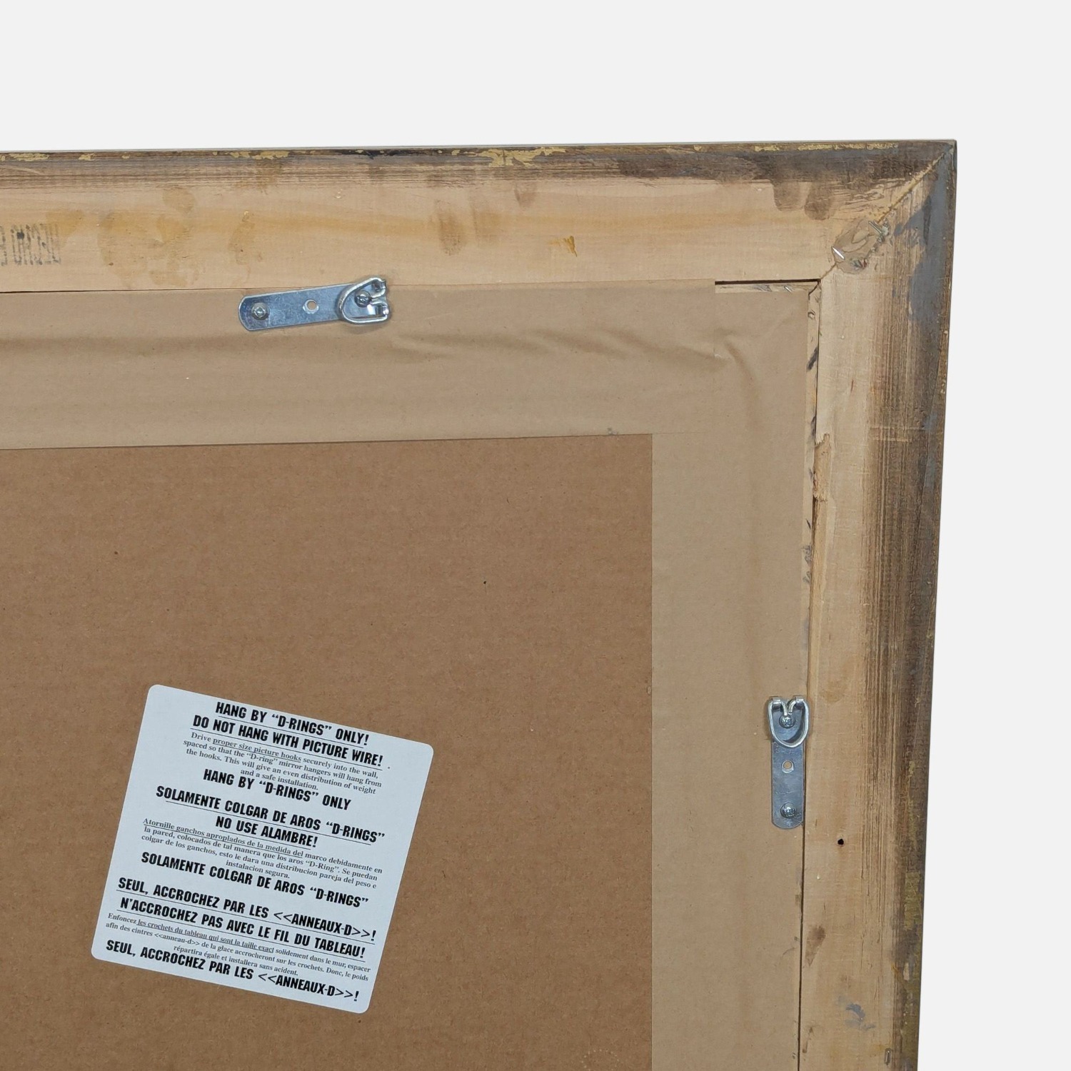 Wood Framed Mirror with Carving and Gilding	 - image-5