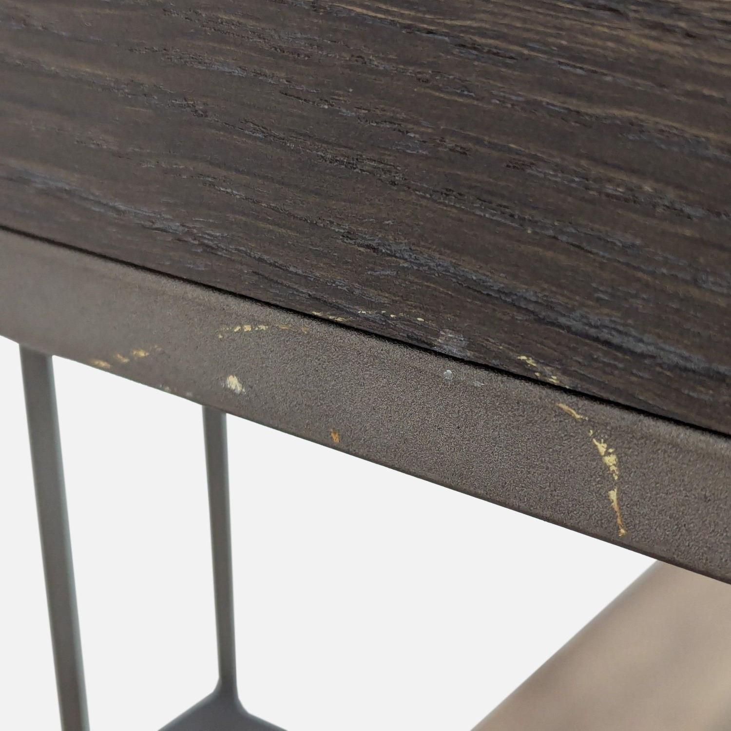 Modern Industrial Metal and Wood Bookshelf	 - image-8