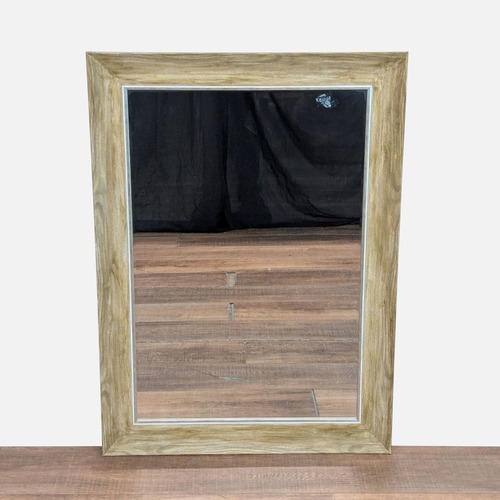 Used Wood Framed Mirror for sale on AptDeco