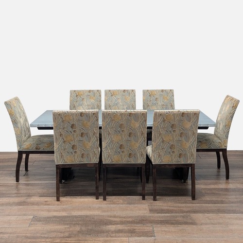 Used Kingston Krafts Trenton Modern 9-Piece Dining Set for sale on AptDeco