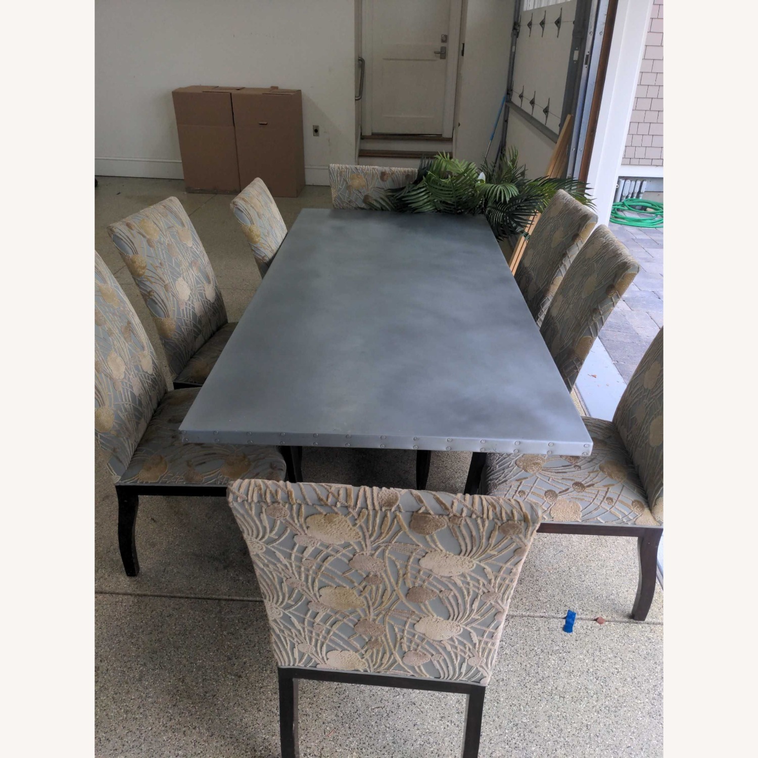 Kingston Krafts Trenton Modern 9-Piece Dining Set - image-1