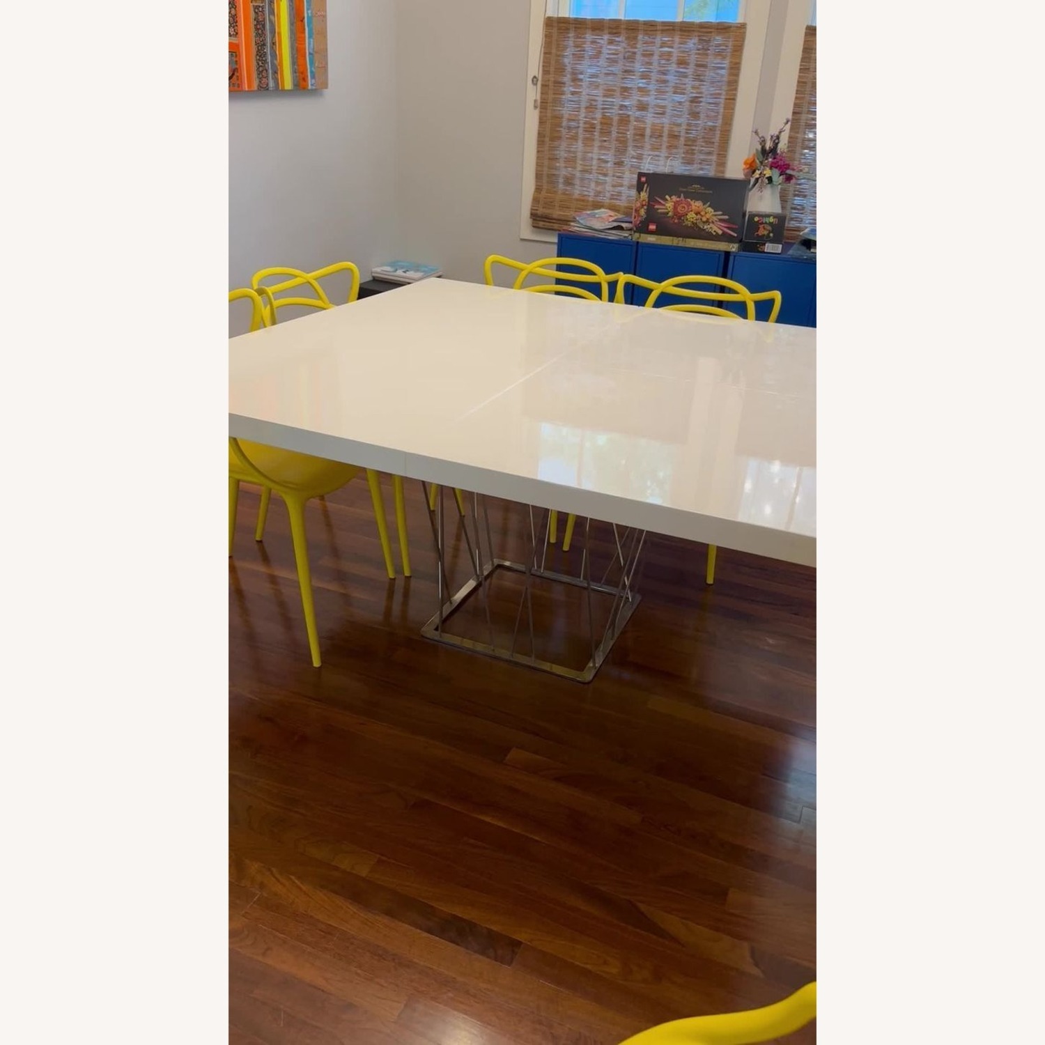 Modloft Modern Dining Table with 8 Kartell - image-1