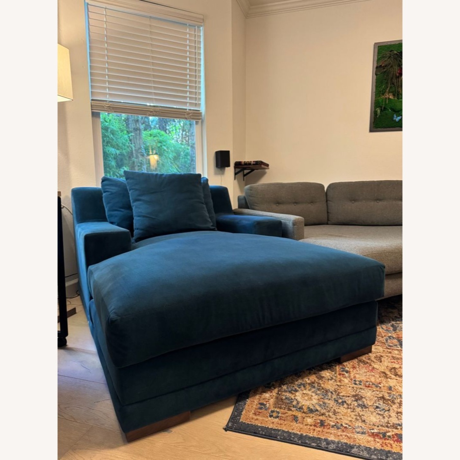 Living Spaces Everett Modern Chaise Lounge - image-14