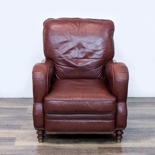 Used Motioncraft Classic Leather Recliner for sale on AptDeco