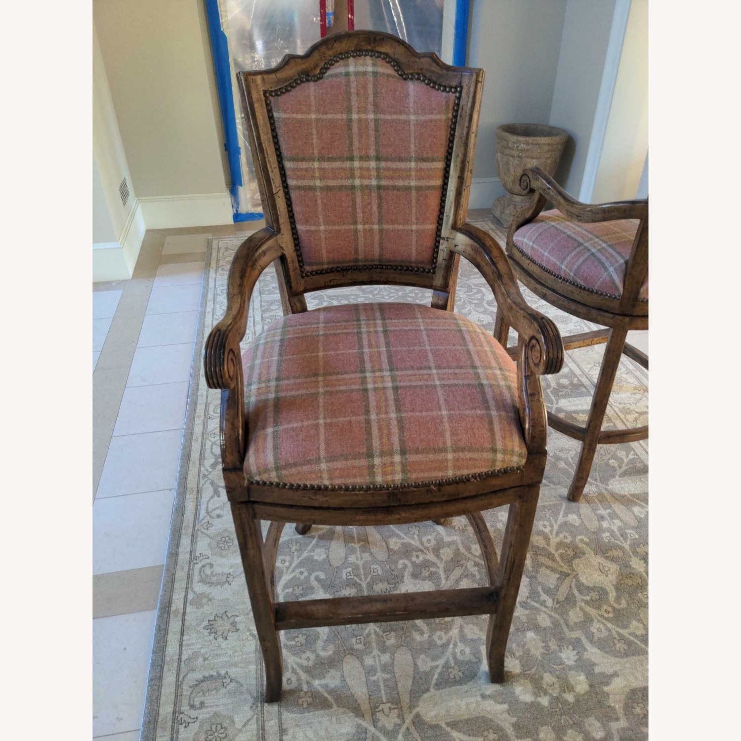 Upholstered Bar Stool - image-1