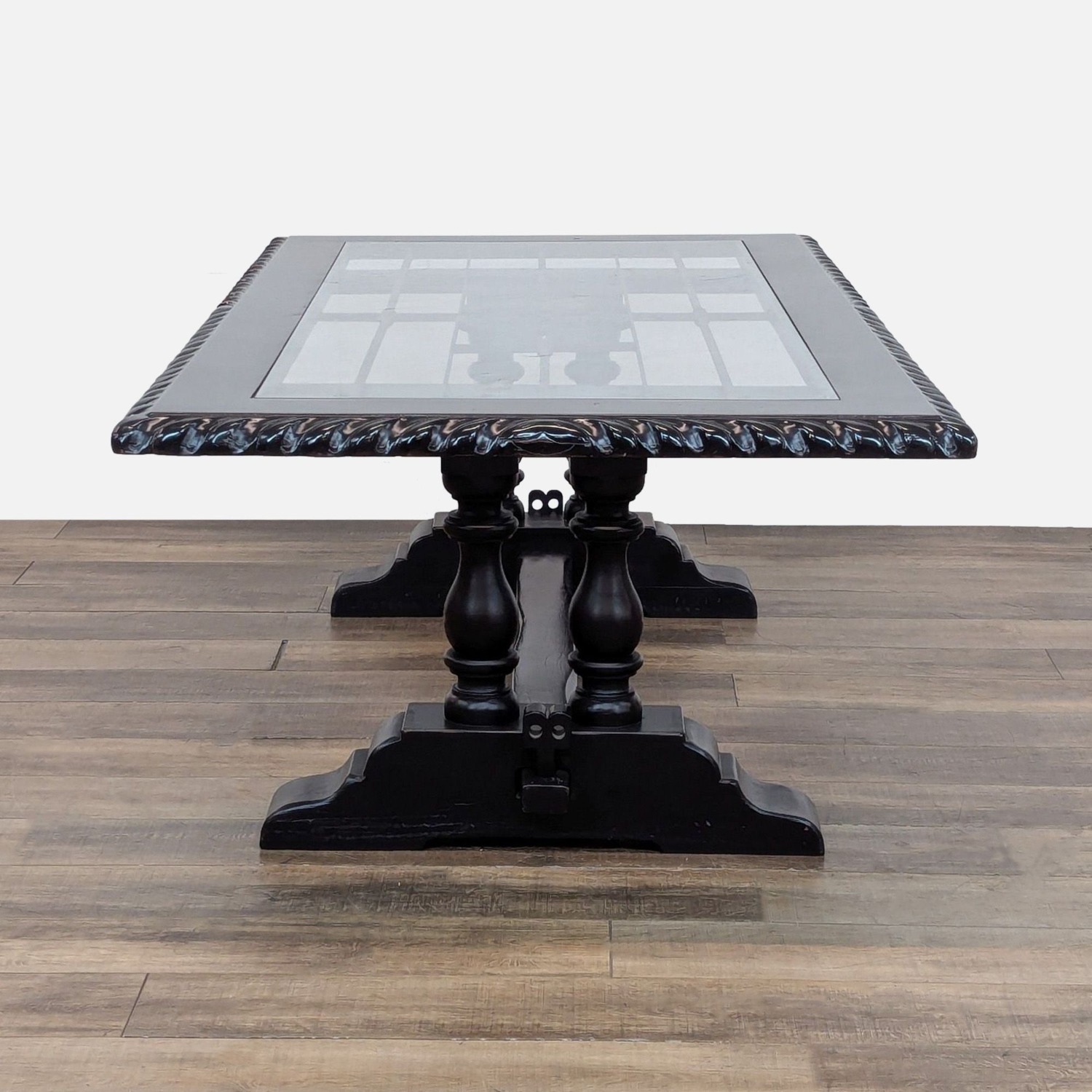 Peruvian Glass Top Dining Table - image-2