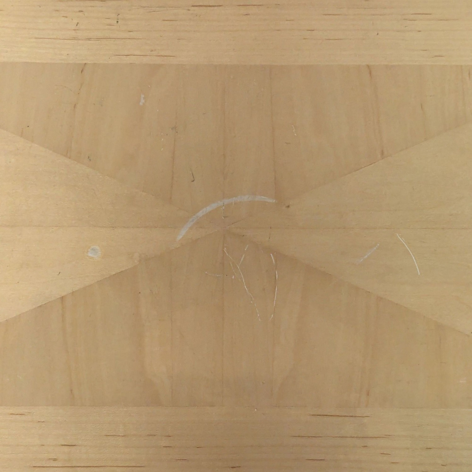 Wood Console Table with Inlaid Top	 - image-5