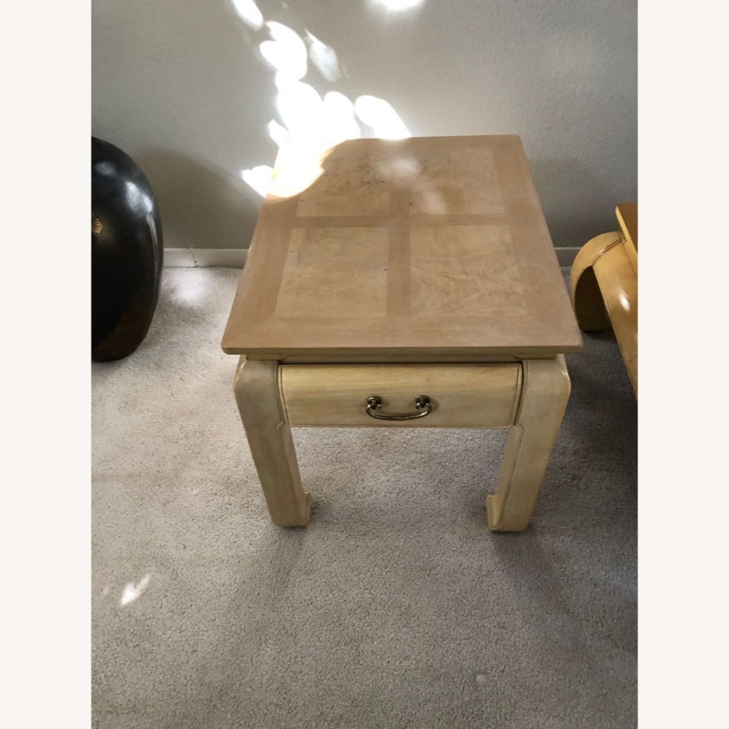 Vintage Bernhardt Ming Style End Table with Drawer - image-13