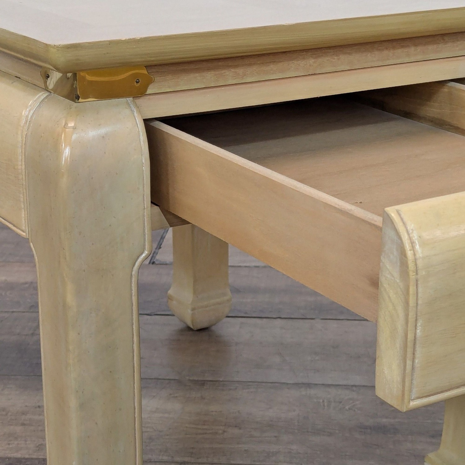 Vintage Bernhardt Ming Style End Table with Drawer - image-5