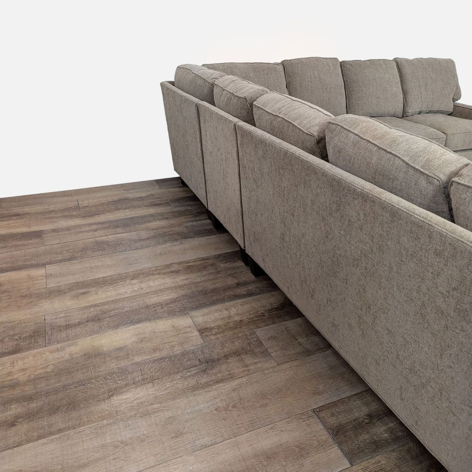 King Hickory L-Shaped Sectional Sofa in Neutral  - image-3