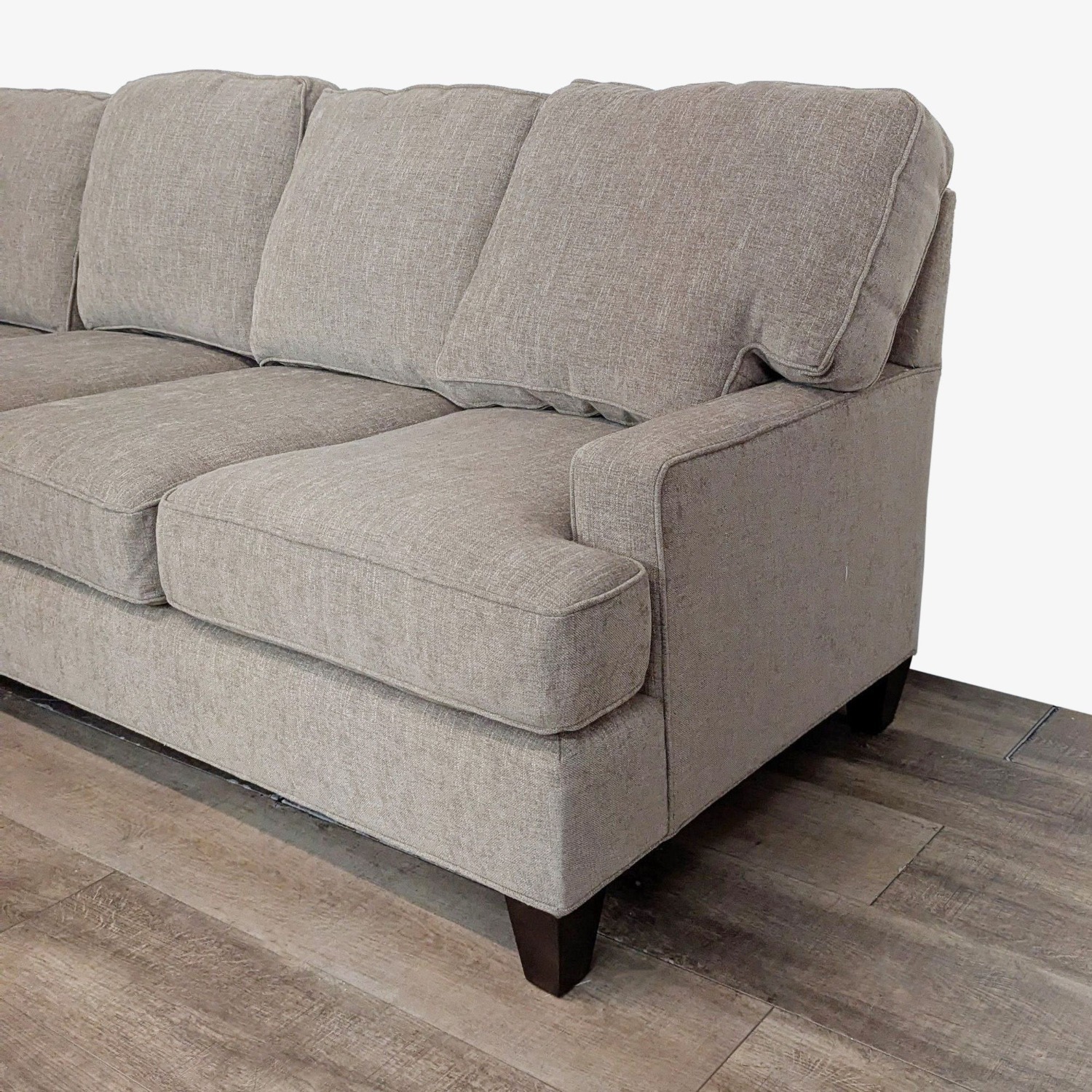 King Hickory L-Shaped Sectional Sofa in Neutral  - image-2