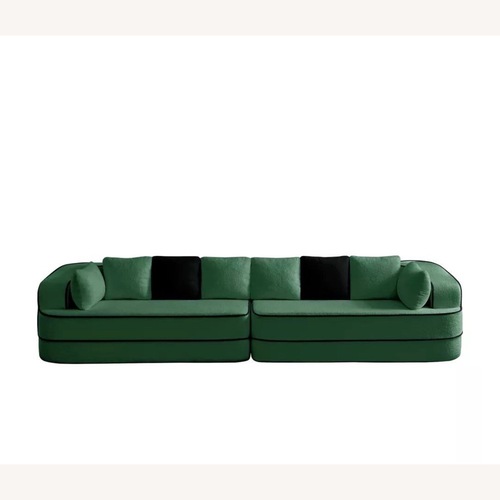 Used Aukfa Green 2 Seater Sofa for sale on AptDeco