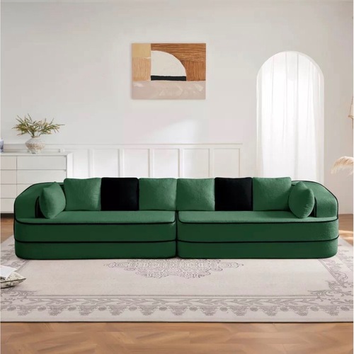 Used Aukfa Green 2 Seater Sofa for sale on AptDeco