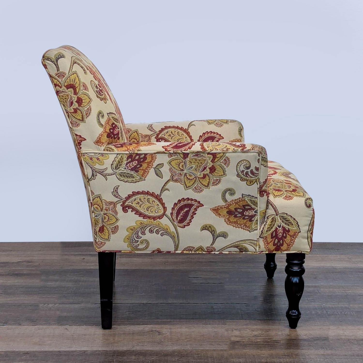 Classic Floral Armchair - image-2
