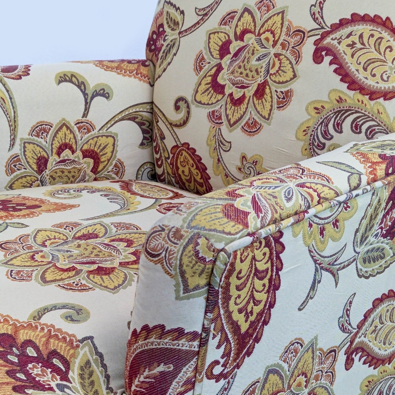 Classic Floral Armchair - image-5