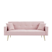 Pink Futon Couch