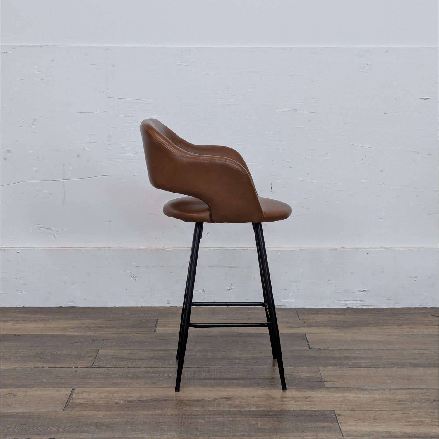 Lumisource Faux Leather Bar Stool - image-6