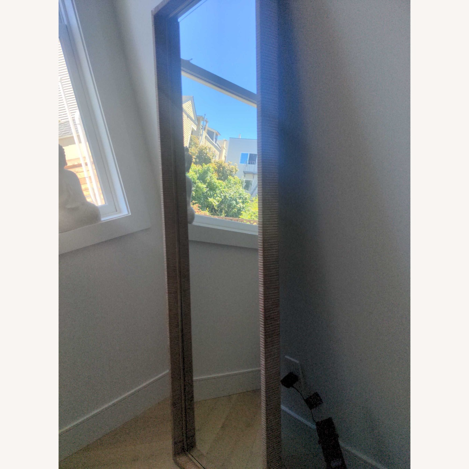 Uttermost Natural Rattan Floor Mirror - image-4