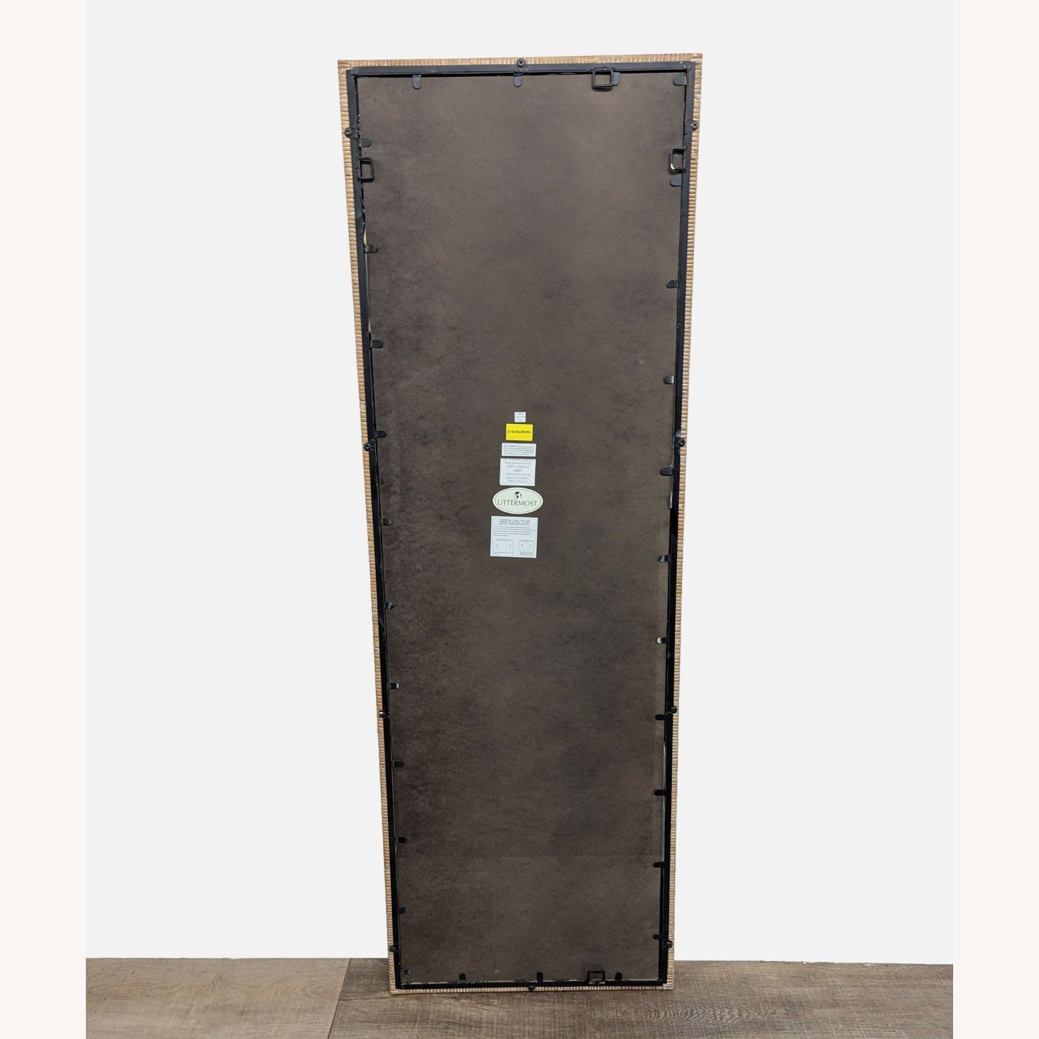 Uttermost Natural Rattan Floor Mirror - image-3