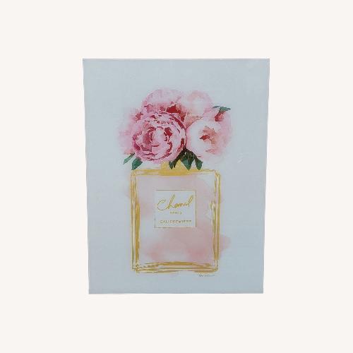 Used ZGallerie ‚Mademoiselle Blush‚Art Print on Glass for sale on AptDeco