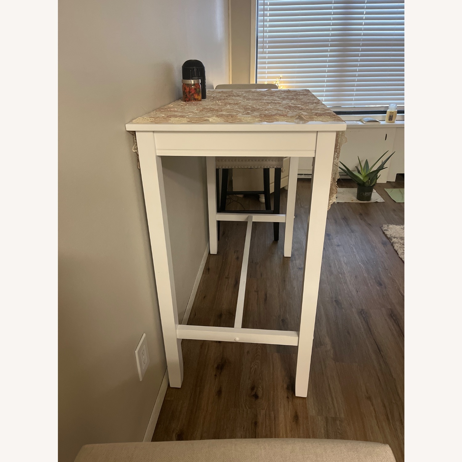White Counter Height Table - image-2