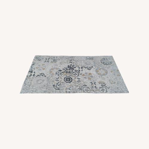 Used Pottery Barn Talia 5x9 Wool Area Rug for sale on AptDeco
