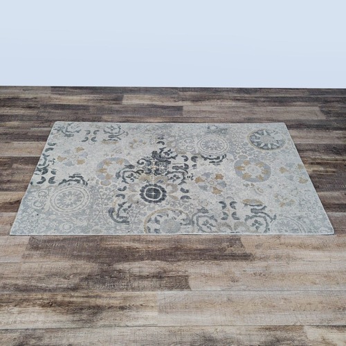 Used Pottery Barn Talia 5x9 Wool Area Rug for sale on AptDeco