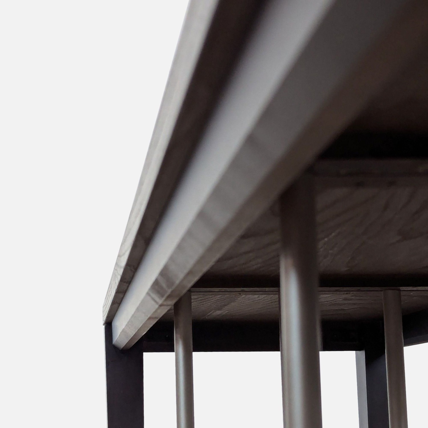 Baronet Furniture Wood Console Table with Metal - image-3