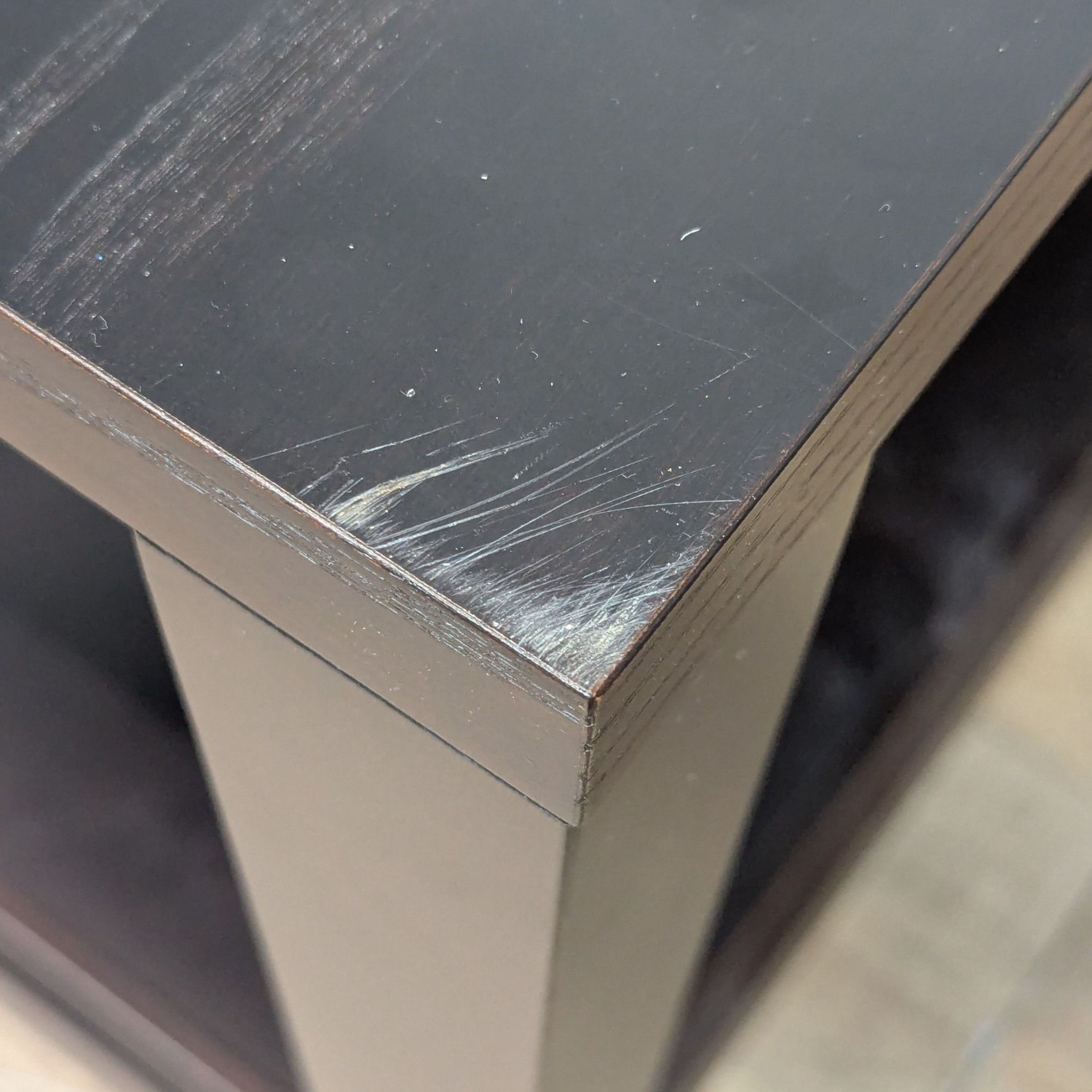 Baronet Furniture Wood Console Table with Metal - image-5