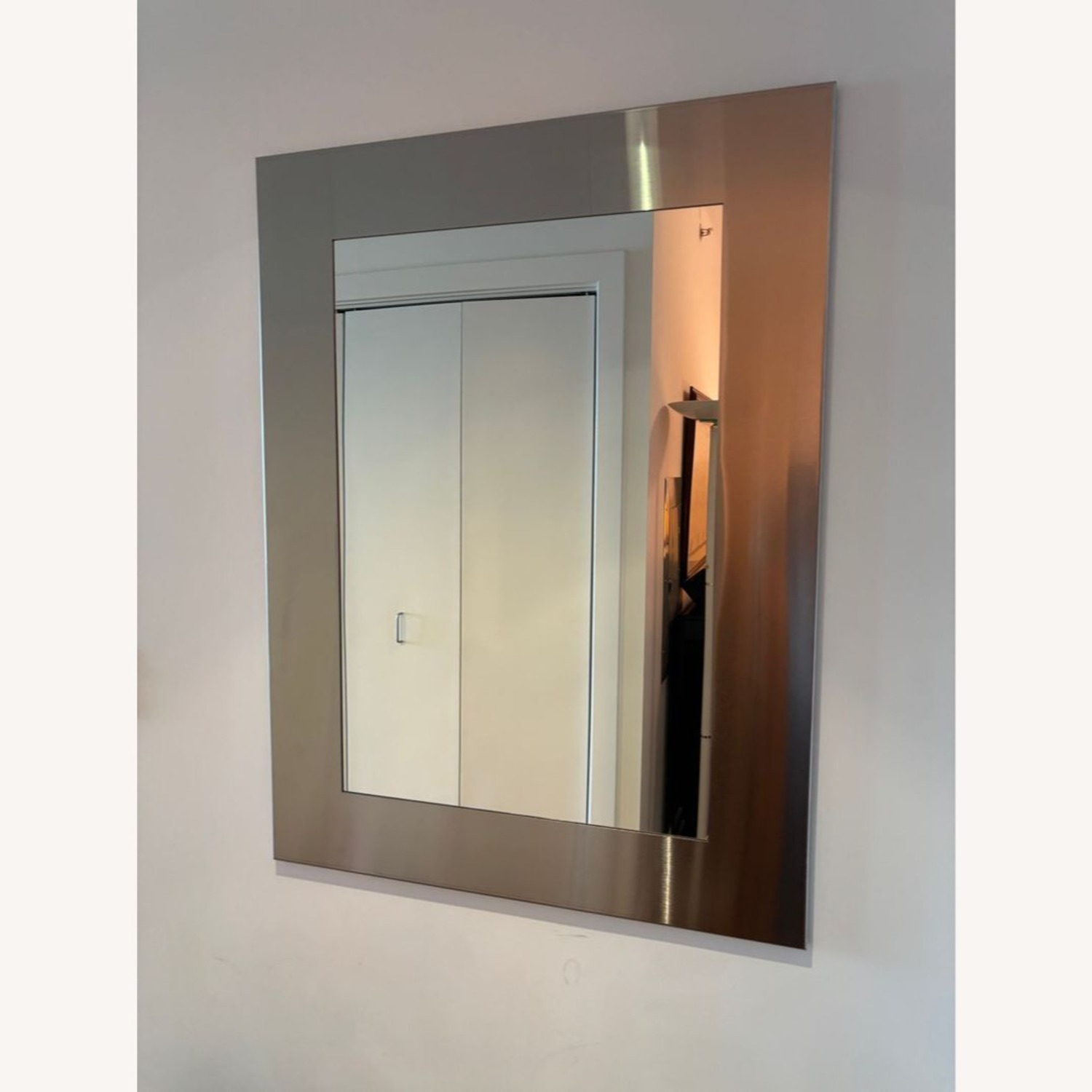 Room & Board Stainless Framed Wall Mirror - image-4