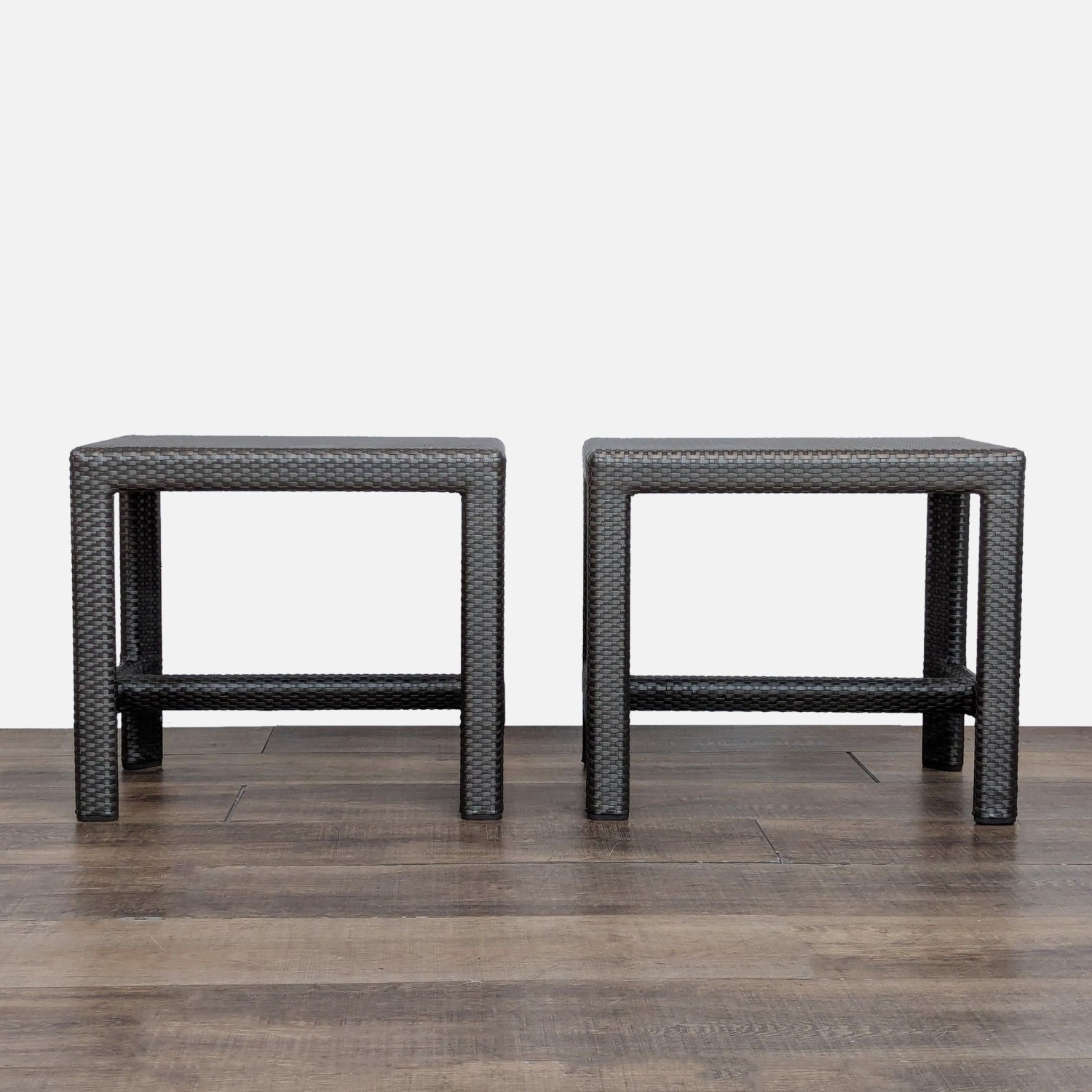 Dedon 4-Piece Outdoor Rattan Dining Table  - image-7