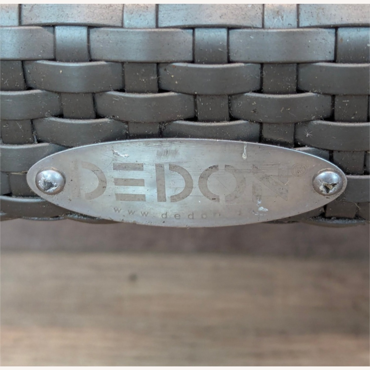 Dedon 4-Piece Outdoor Rattan Dining Table  - image-9