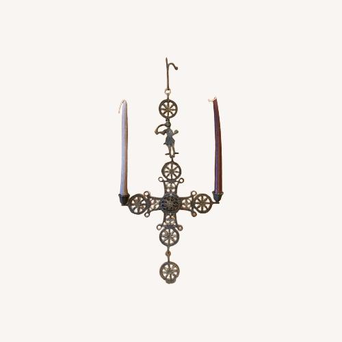 Used Byzantine Cross Candle Holder for sale on AptDeco