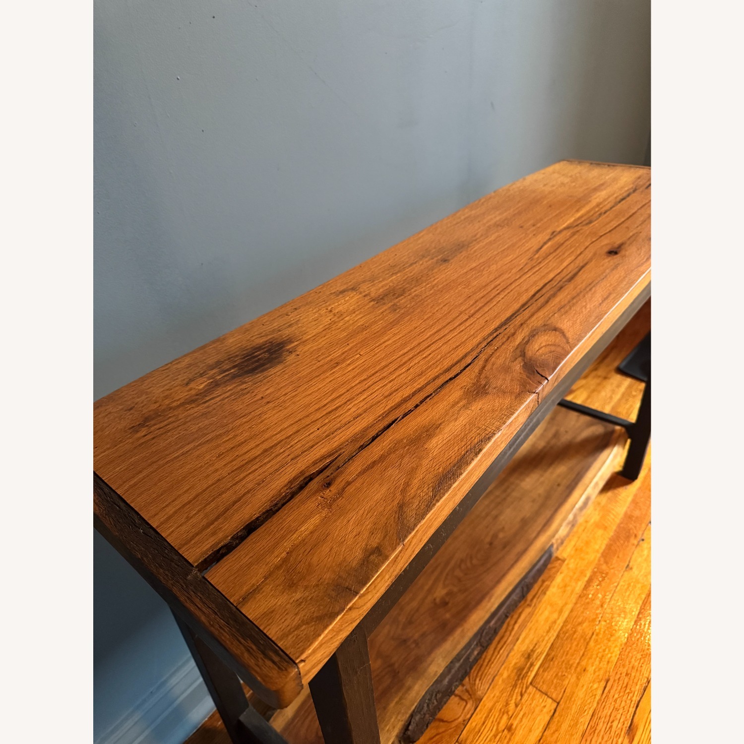 Vintage/Antique Reclaimed Wood Console Table - image-3