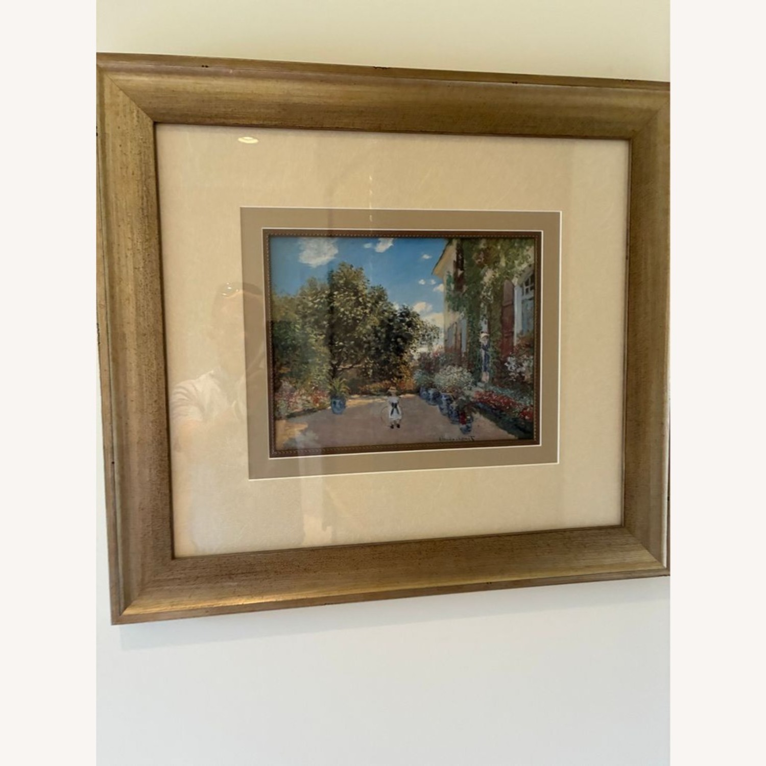 The Artist House At Argenteuil Framed Print  - image-1