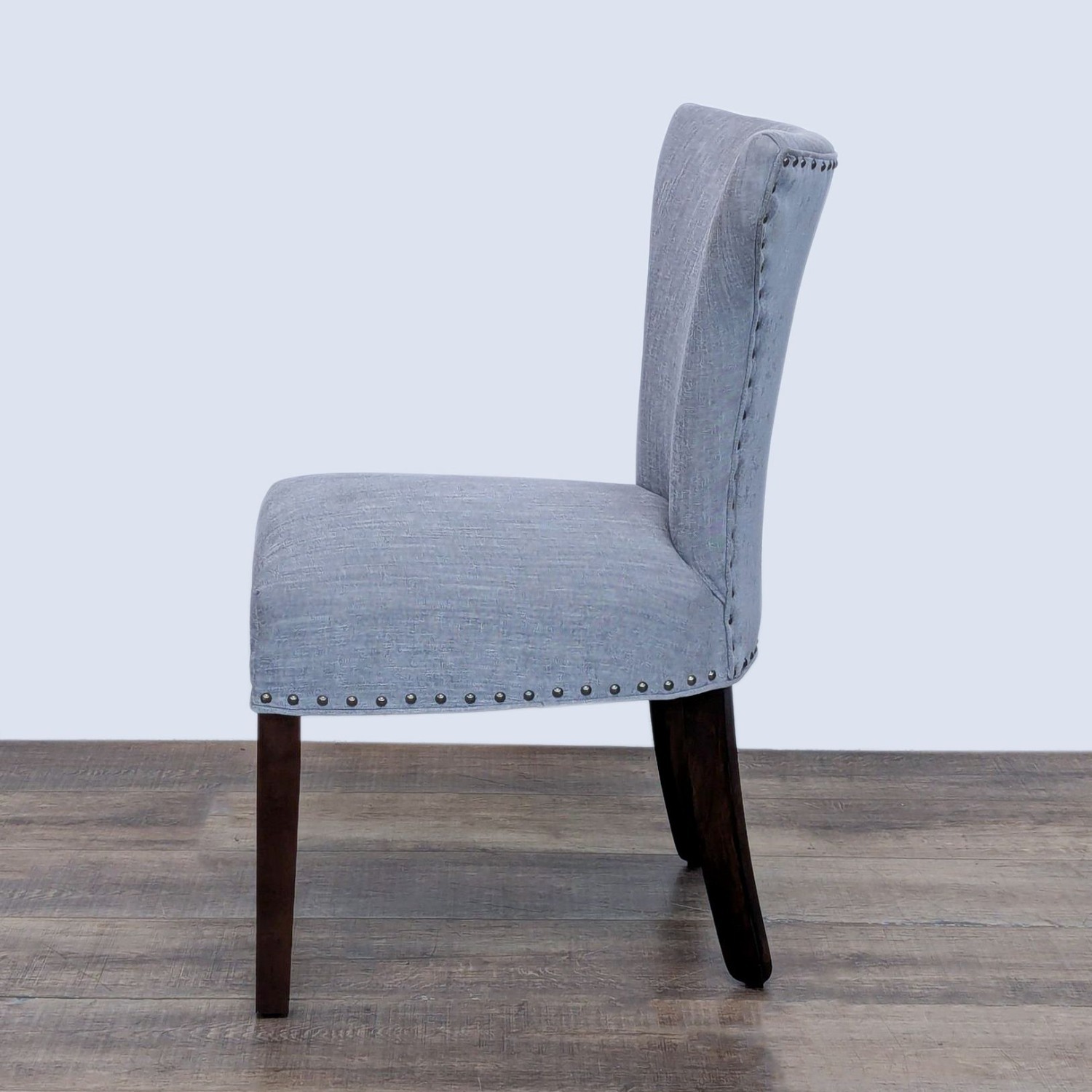 Upholstered Dining Chair with Nailhead Trim	 - image-4