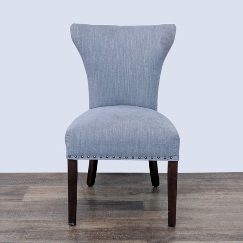 Used Upholstered Dining Chair with Nailhead Trim	 for sale on AptDeco