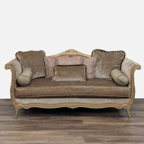 Used Drexel Heritage Rococo Style Sofa for sale on AptDeco