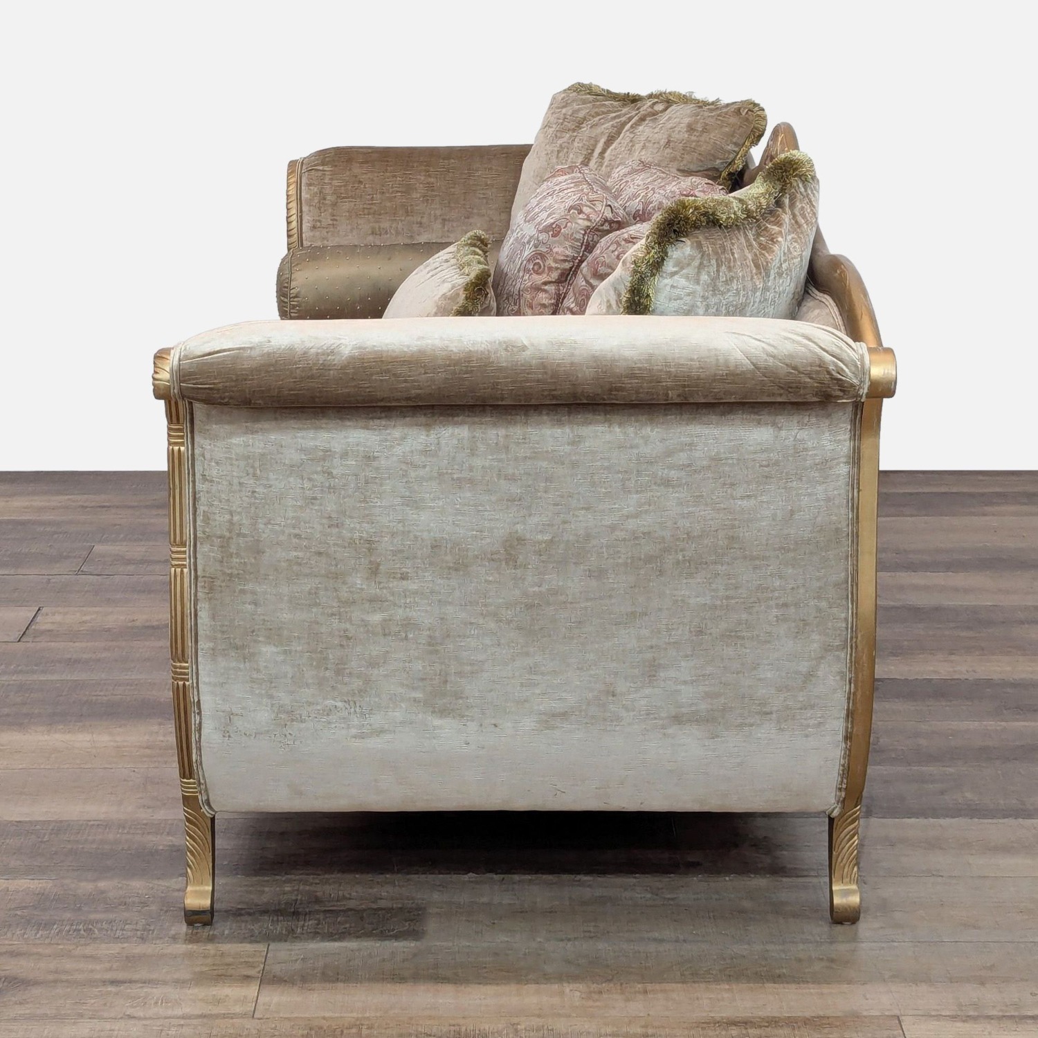 Drexel Heritage Rococo Style Sofa - image-5