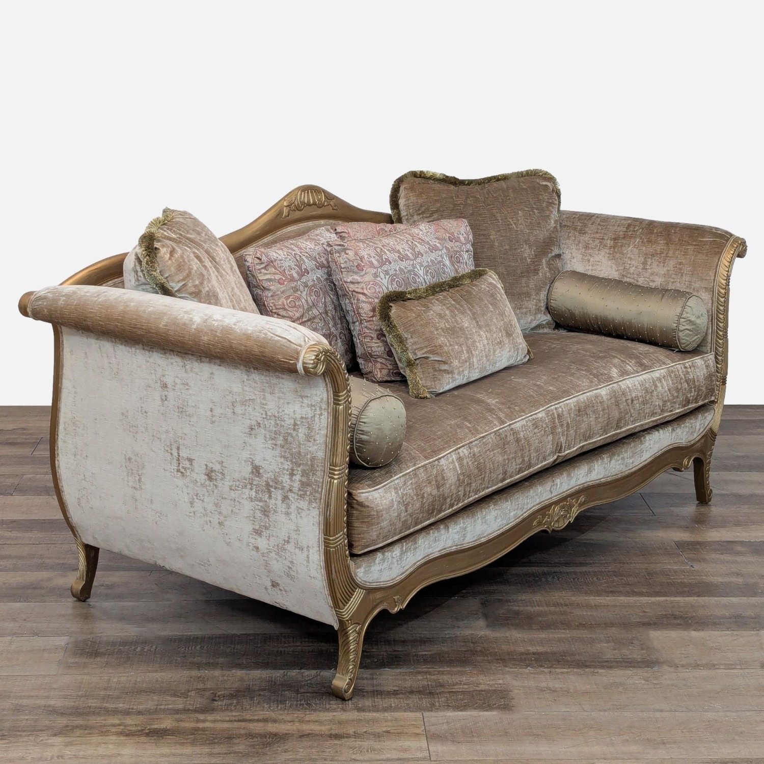 Drexel Heritage Rococo Style Sofa - image-2