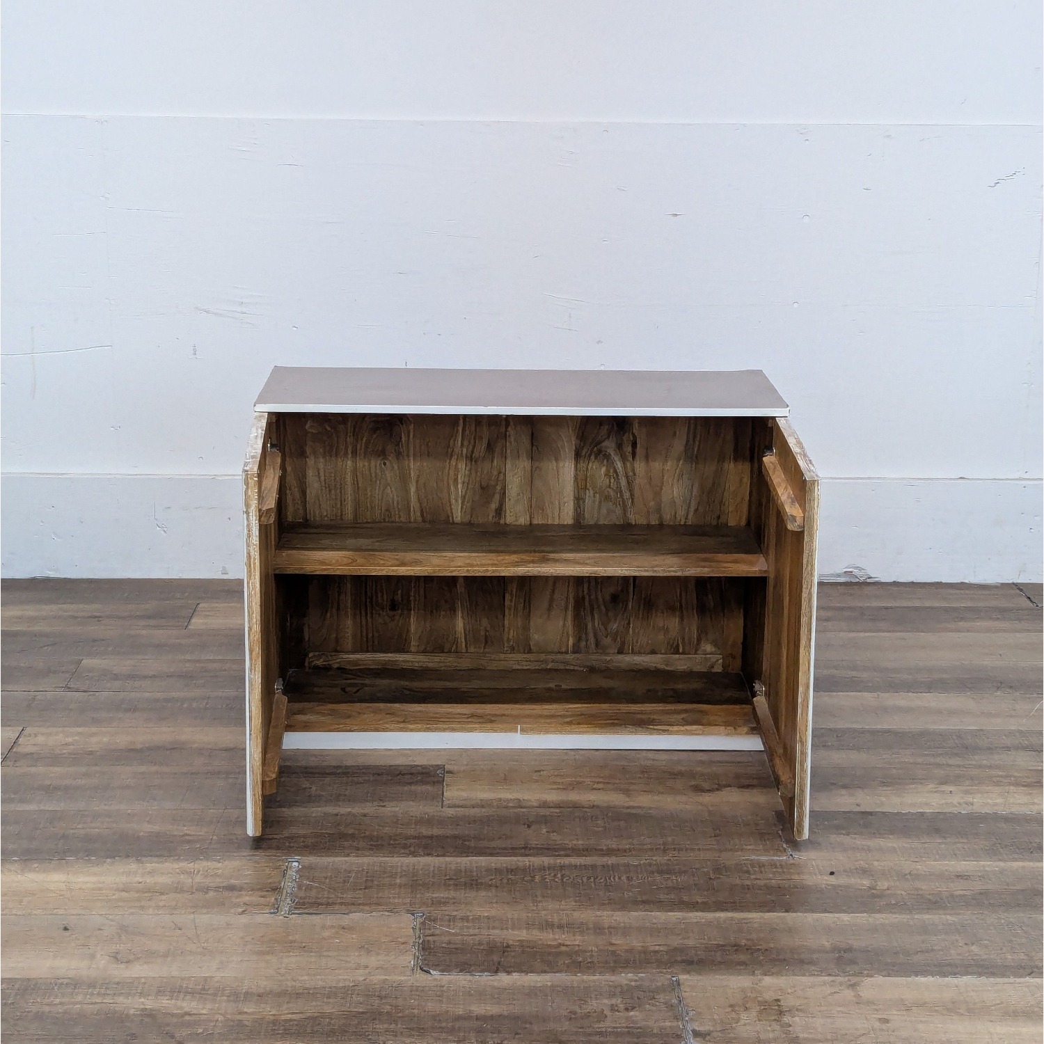 Halsey Solid Wood 2 Door Sideboard with Hand-Carved - image-6