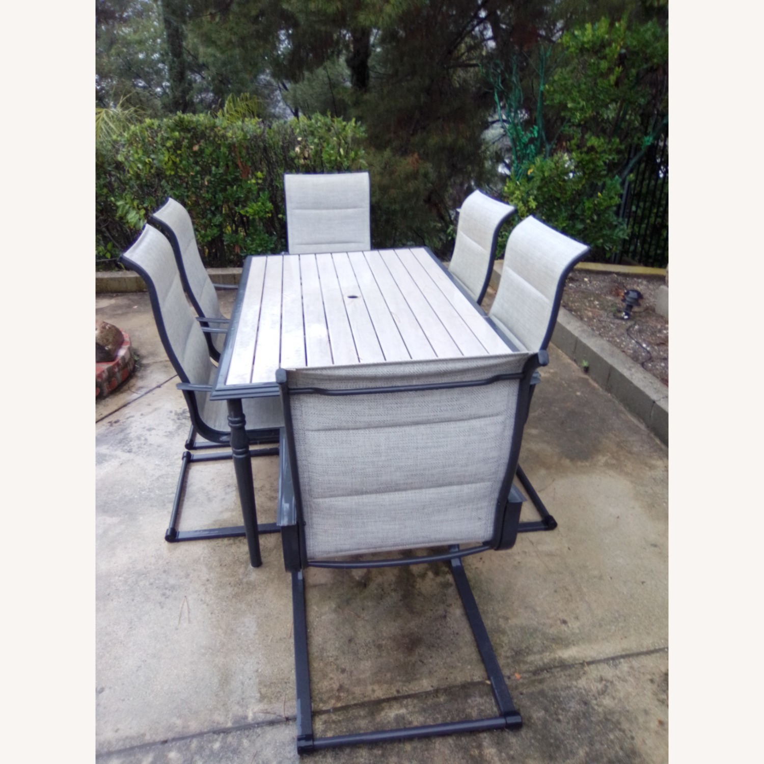 Hampton Row Light Brown Patio Furniture - image-1