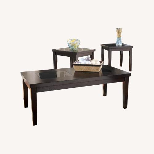 Used Ashley Denja Coffee Table Set for sale on AptDeco