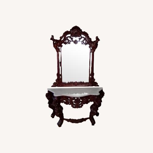 Used Broyhill Furniture Dark Brown Wall Decor for sale on AptDeco