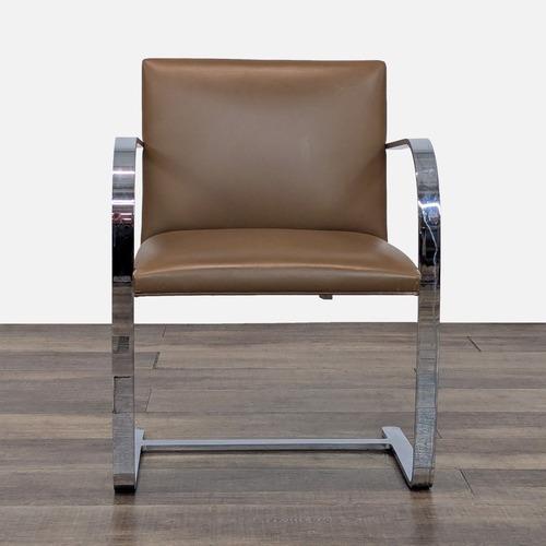 Used Knoll Brno Modern Leather Chair by Mies van for sale on AptDeco