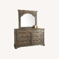Steve Silver Co. Highland Park Dresser and Mirror 