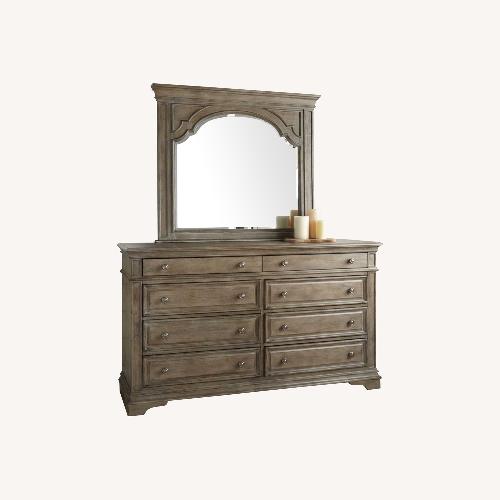 Used Steve Silver Co. Highland Park Dresser and Mirror  for sale on AptDeco