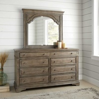 Steve Silver Co. Highland Park Dresser and Mirror 